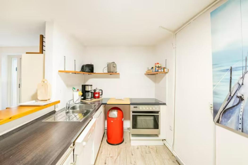 Gemuetliche 3-Zkb Wc Souterrainwohnung In Bestlage Hamburg-Harburg Exteriör bild